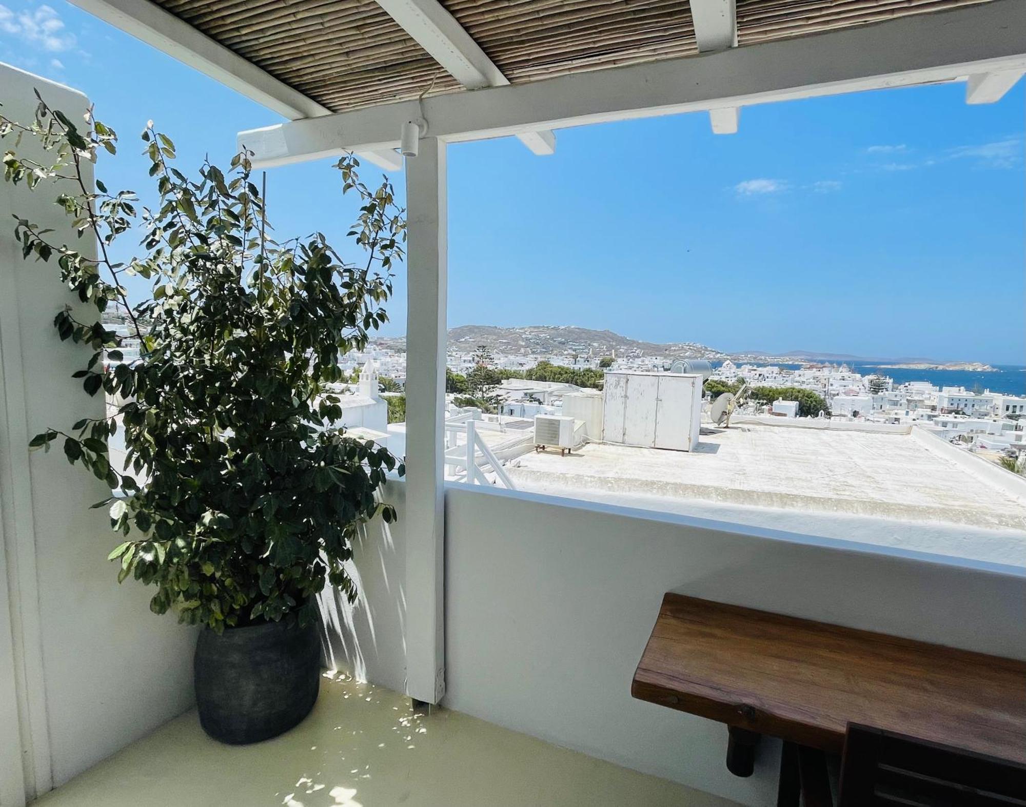 Mykonian Starling - Town N' Sunset View Apartment Mykonos Town Dış mekan fotoğraf